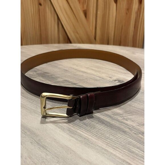 Rolf’s Brown Cowhide Leather Belt Men’s Size 36 Vintage - Picture 1 of 9